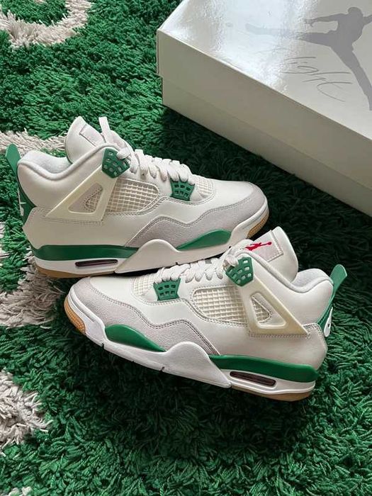 Buty sportowe Jordan_4_Retro_SB_Pine_Green R.43