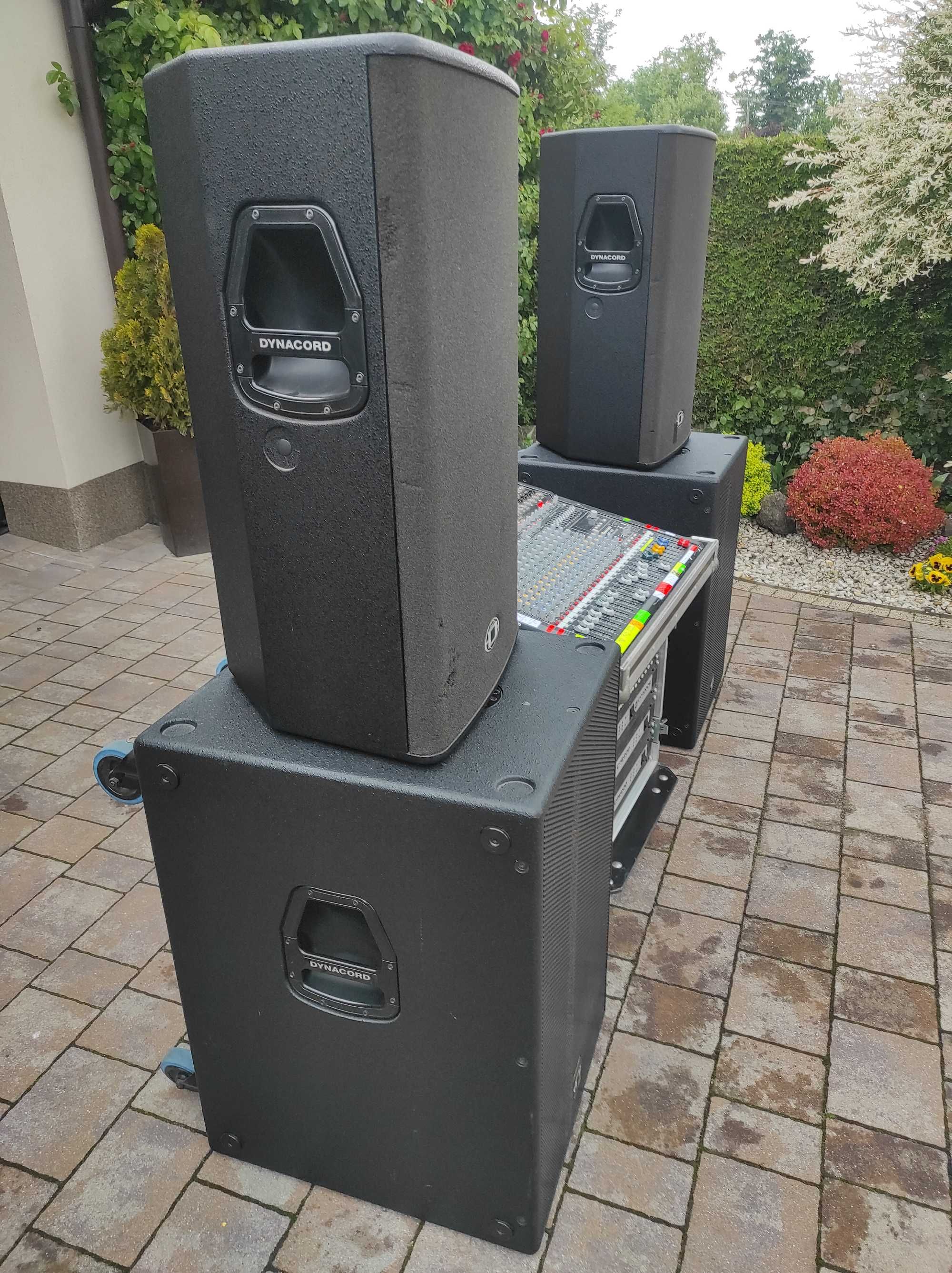 Kolumny Dynacord VL 152/ Sub18 i ElectroVoice/ Dynacord CMS/ DSP600