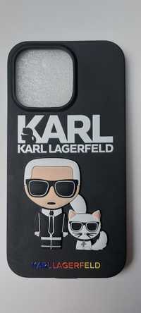 Nowe silikonowe etui IPHONE 13PRO Karl Lagerfeld