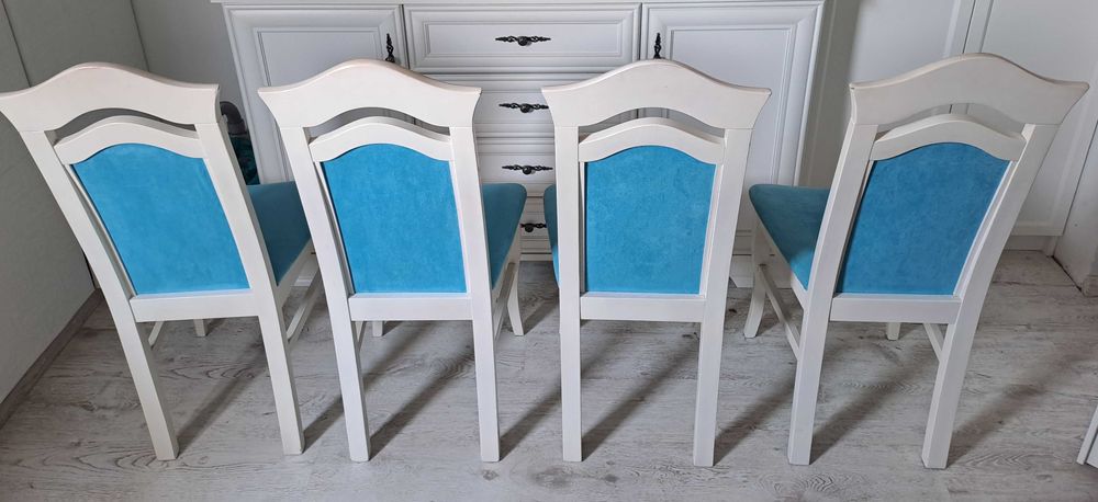 Krzesła tapicerowane 4 sztuki