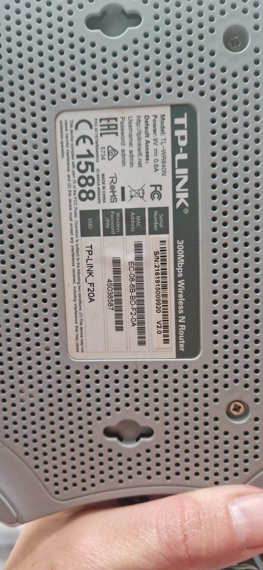 Router TPlink wifi