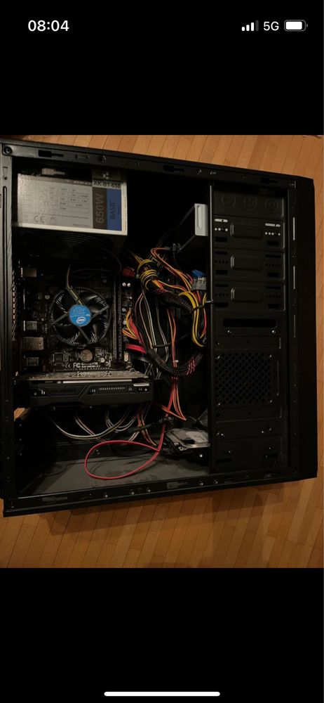 Komputer nvidia geforce gtx 1050Ti intel core i