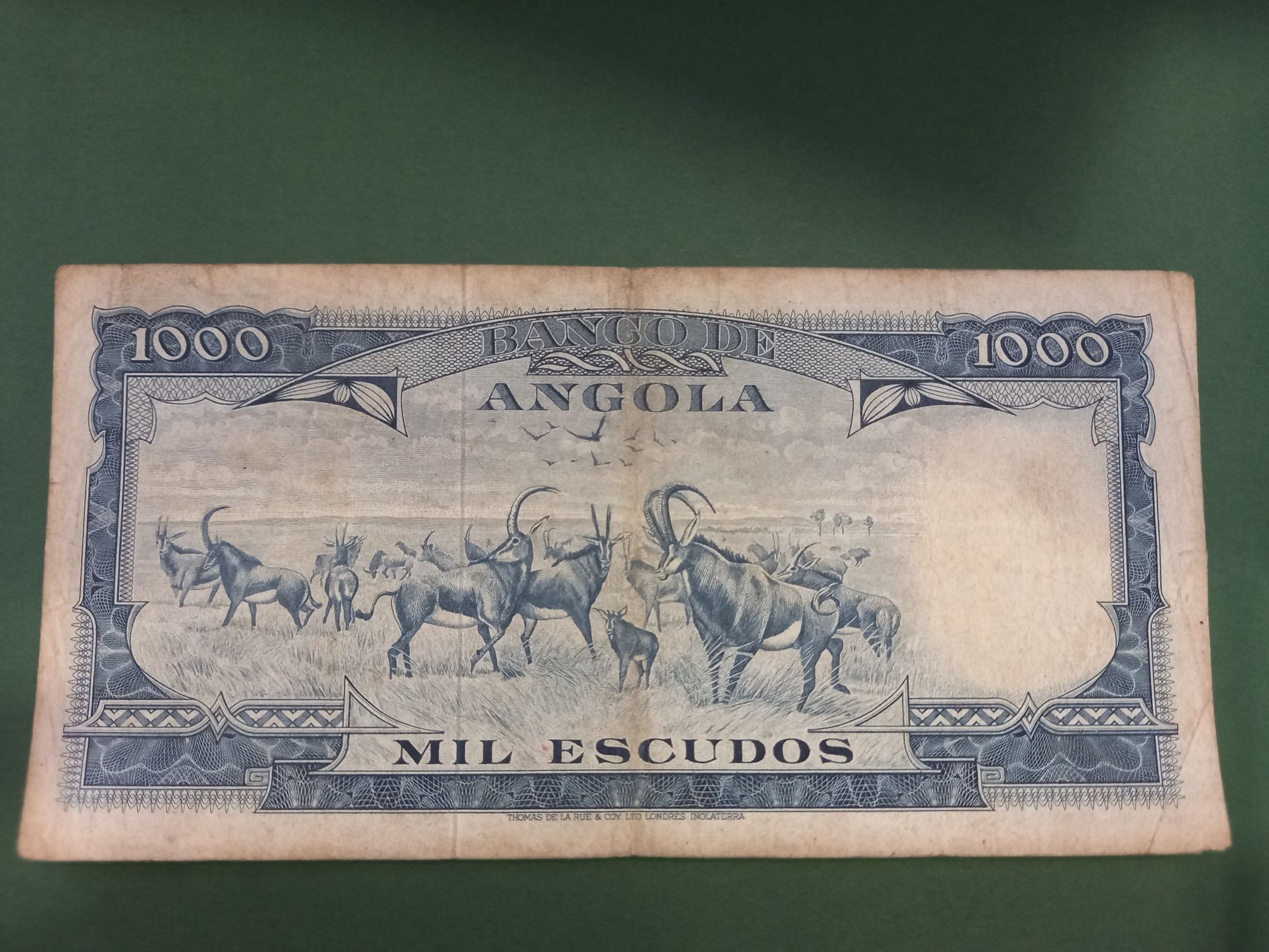 Nota de Mil escudos  Angola