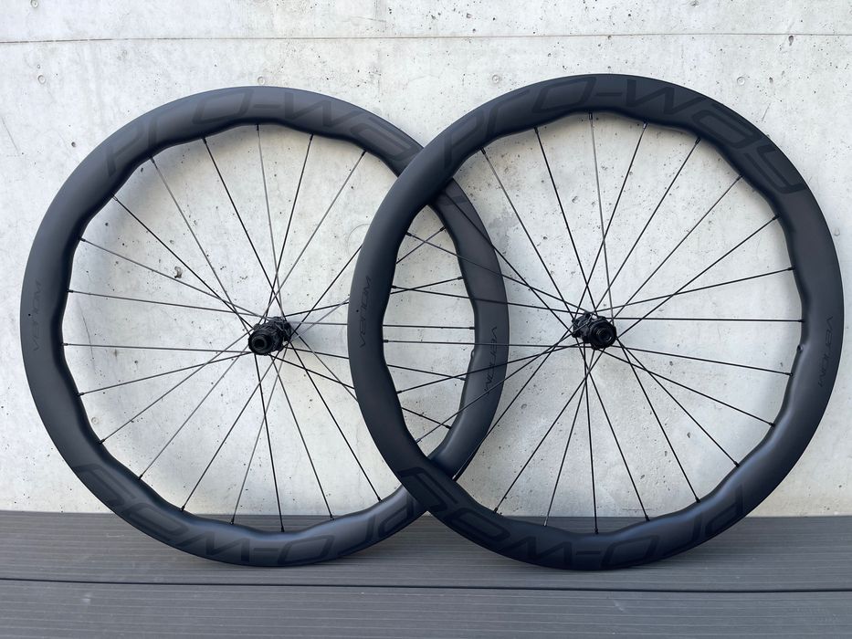 BLACK WEEK! Koła karbonowe carbon szosowe PRO-WAY NEW VENOM 50mm 1375g