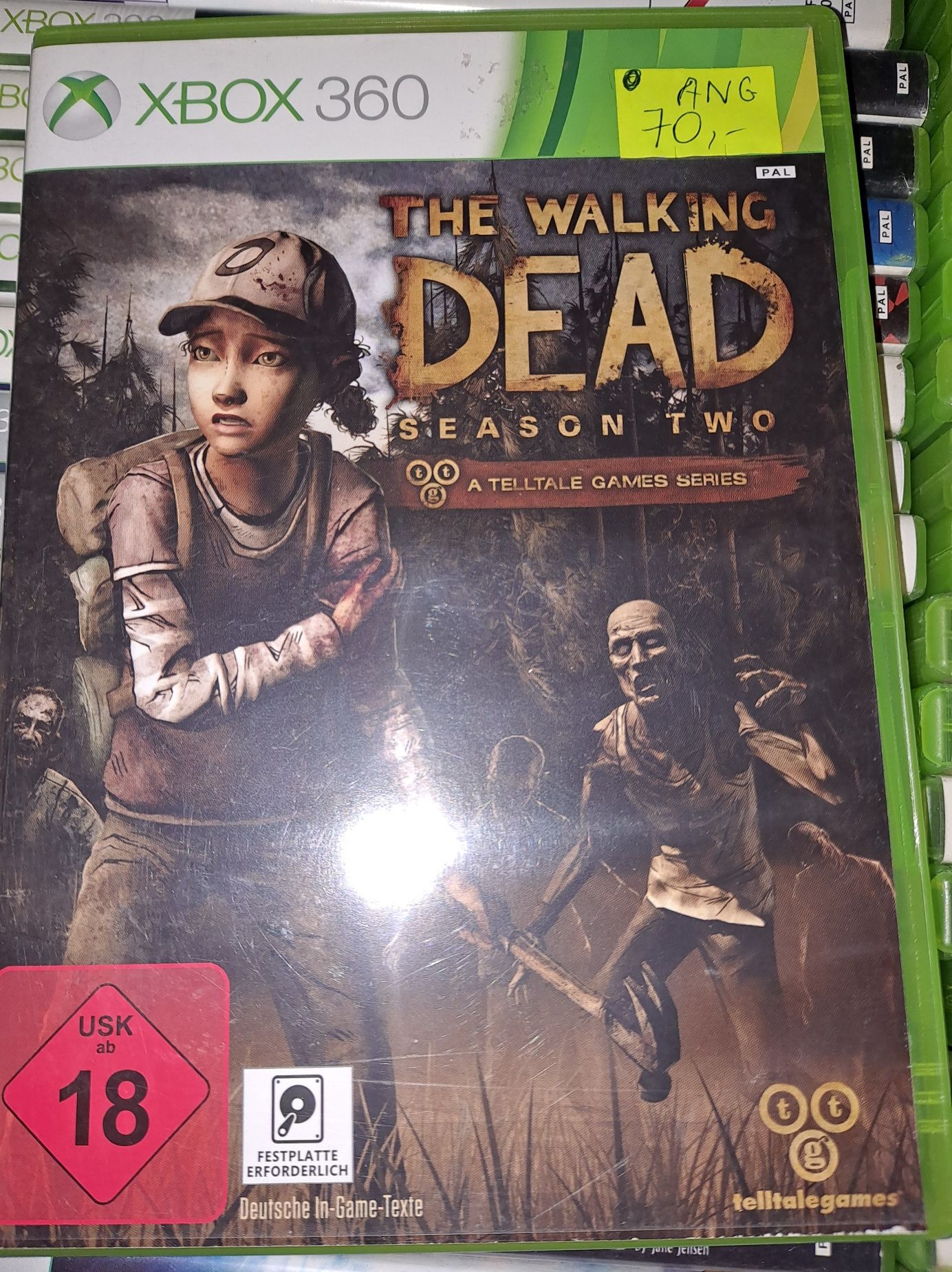 The walking dead xbox 360  ANG