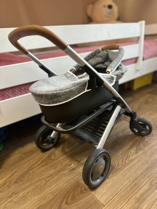 Дитяча коляска сіра в гарному стані