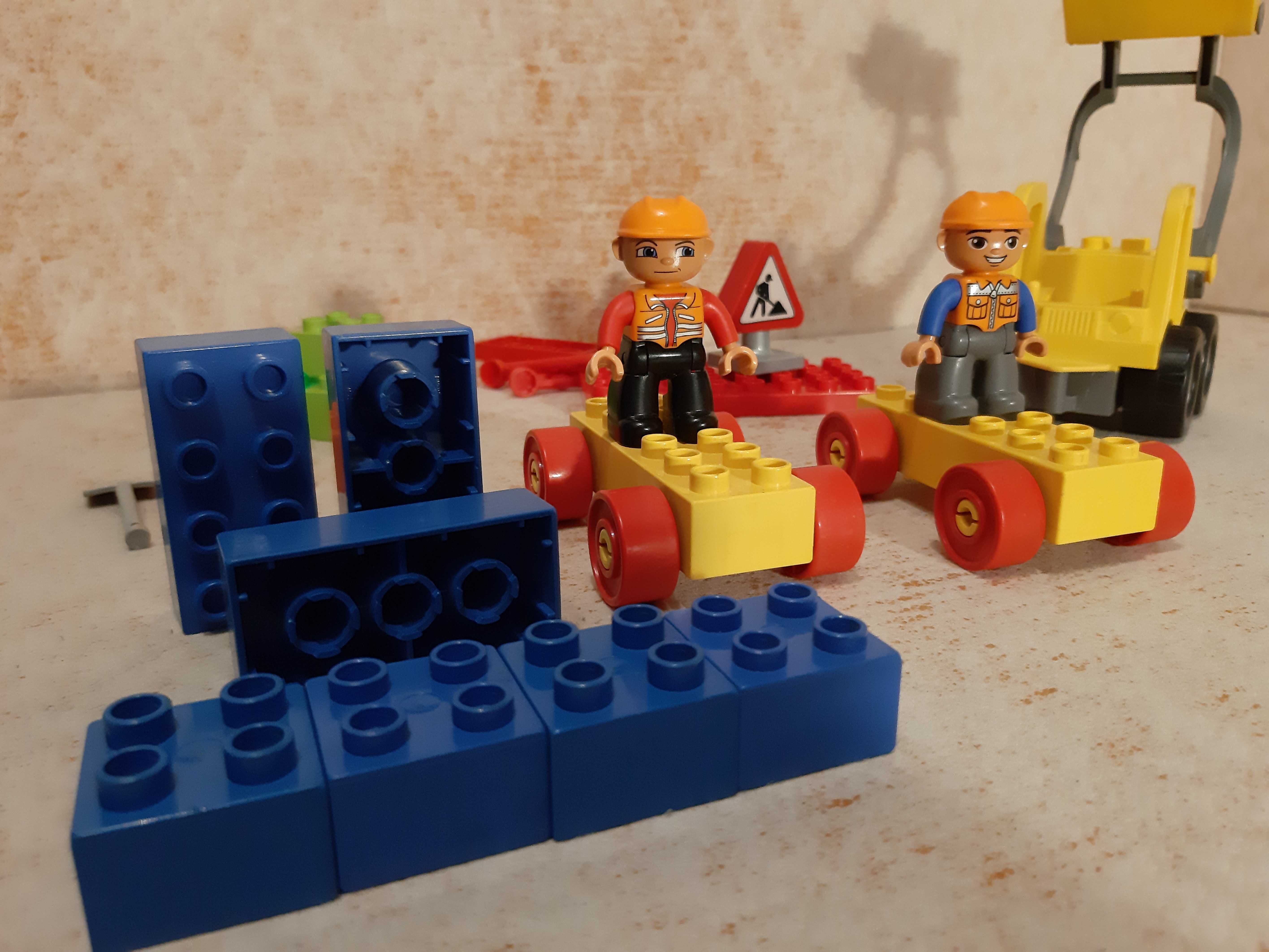 Klocki lego duplo - plac budowy