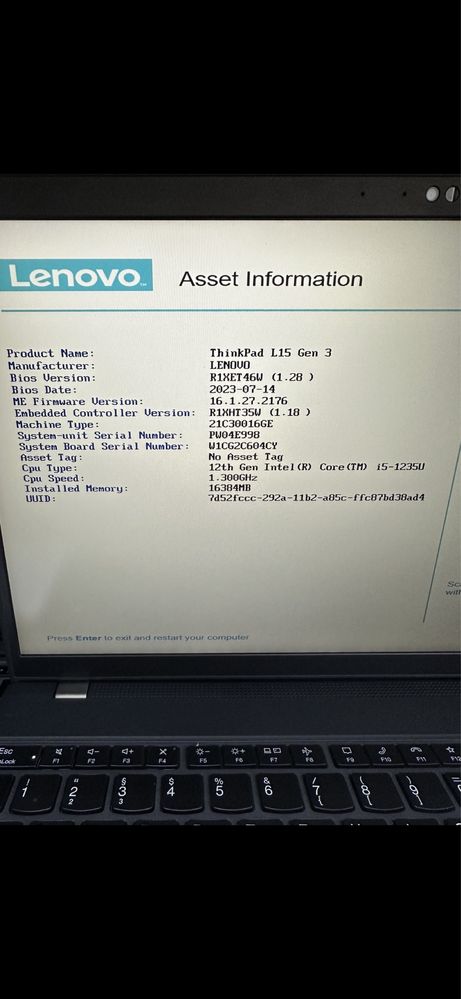 Lenovo ThinkPad L15 3-gen