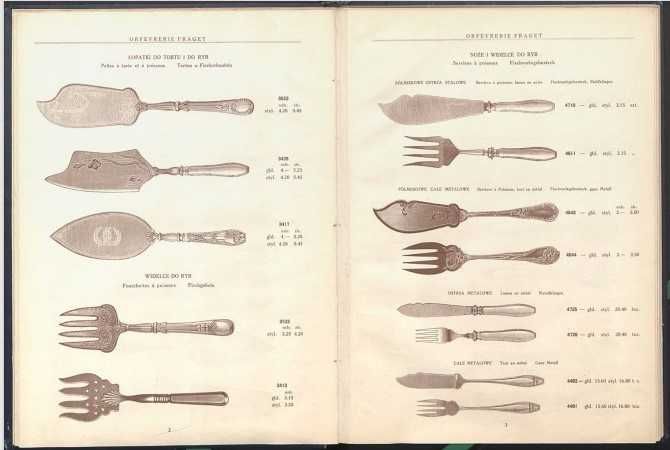 Stare Katalogi A. Marciniak fabryka żyrandoli elektrycznych itp.