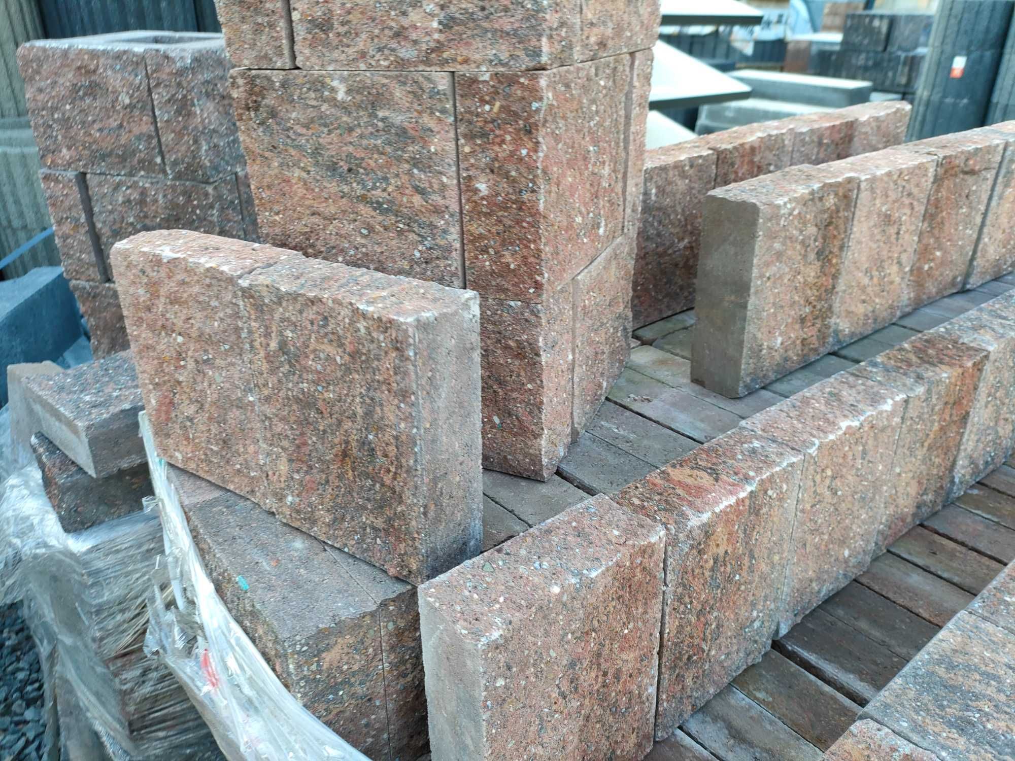 Płytka uniwersalna grządki elewacja palisada obrzeże mur grill donica
