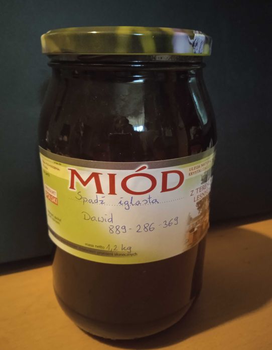 Miód spadziowy iglasty