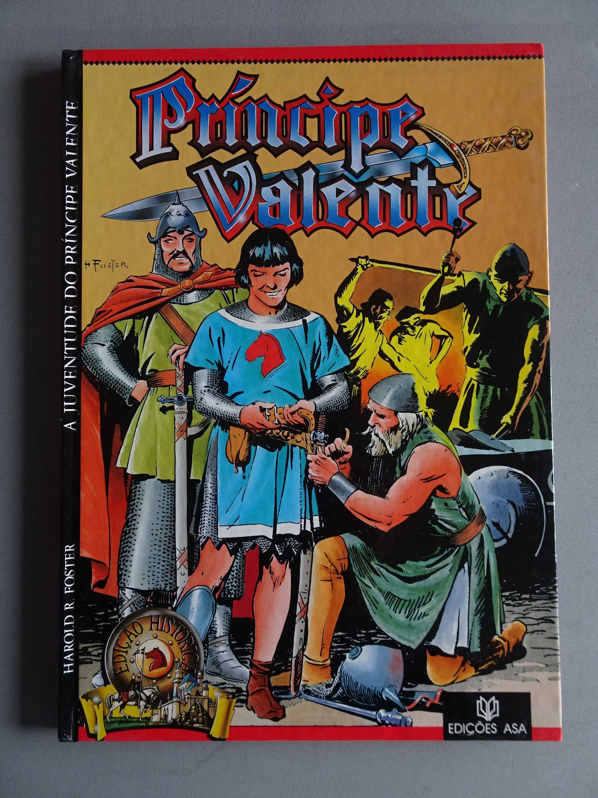 Livro Príncipe Valente A juventude do Príncipe Valente Harold Foster