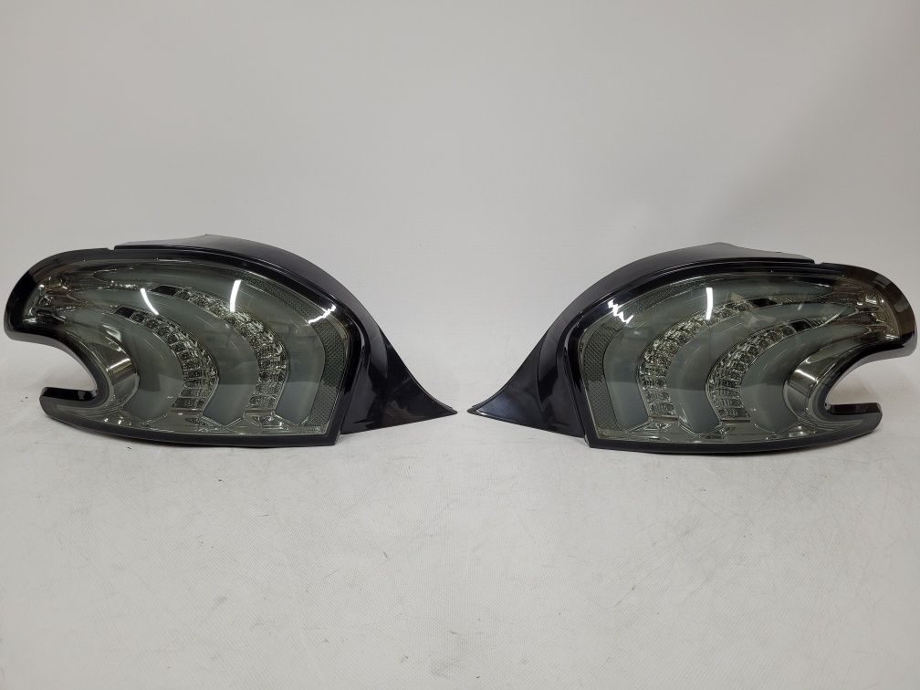 Lampy światła tył tylne PEUGEOT 208 r.12-15 LED BAR NEON Tuning SMOKE