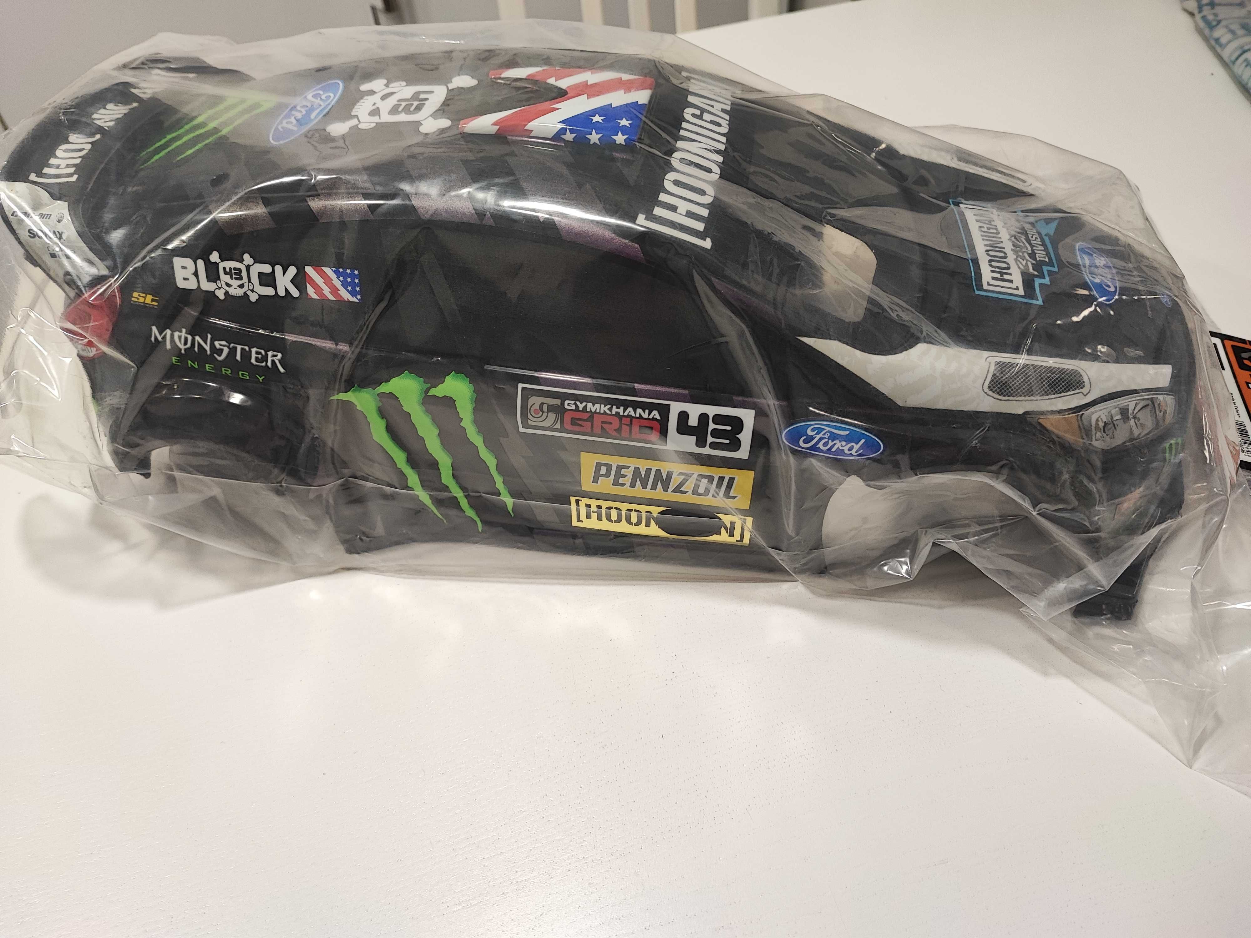 Hpi Ken Block wr8 RC raro body lexan traxxas Kyosho losi nitro arrma