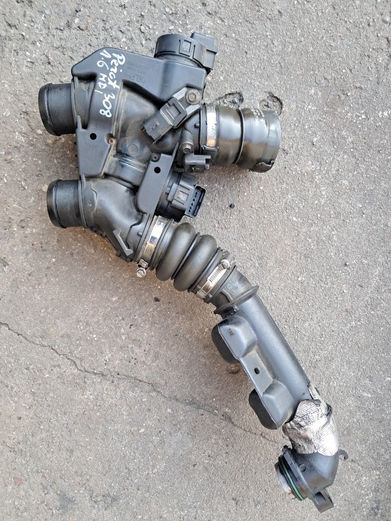 Przepustnica  Peugeot 308 1.6 HDI Delphi