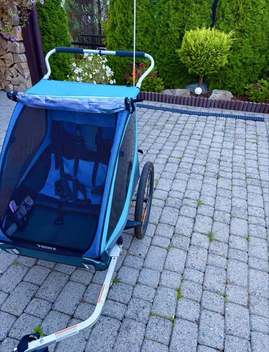 Przyczepka rowerowa Thule coaster XT - 2 osobowa , wysyłka