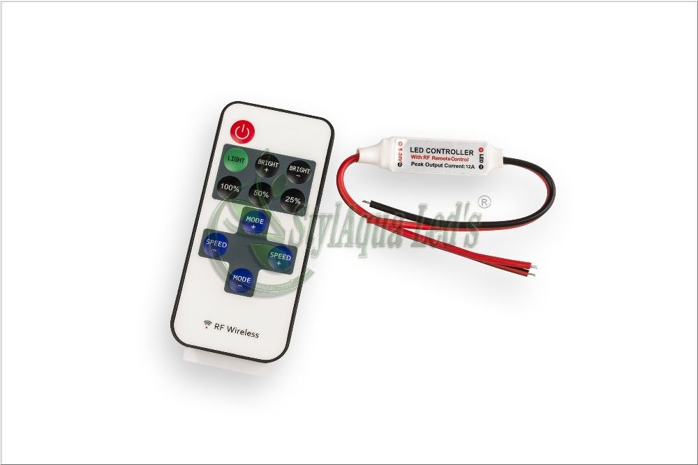 Sterownik /kontroler RF radiowy do taśm LED
