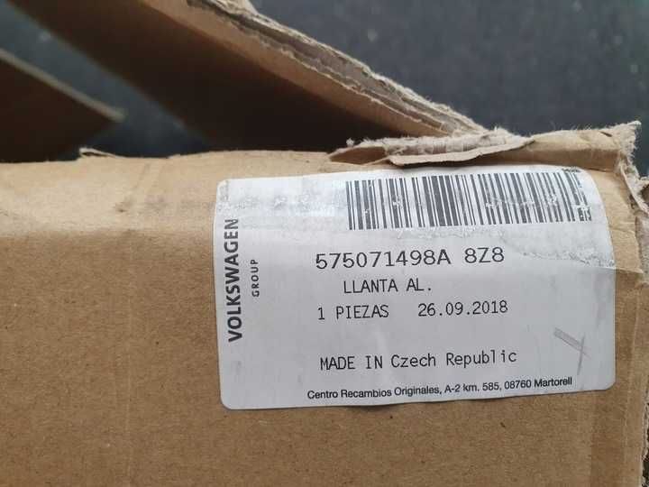 Nowe oryginalne alufelgi VW 18 T-ROC Tiguan