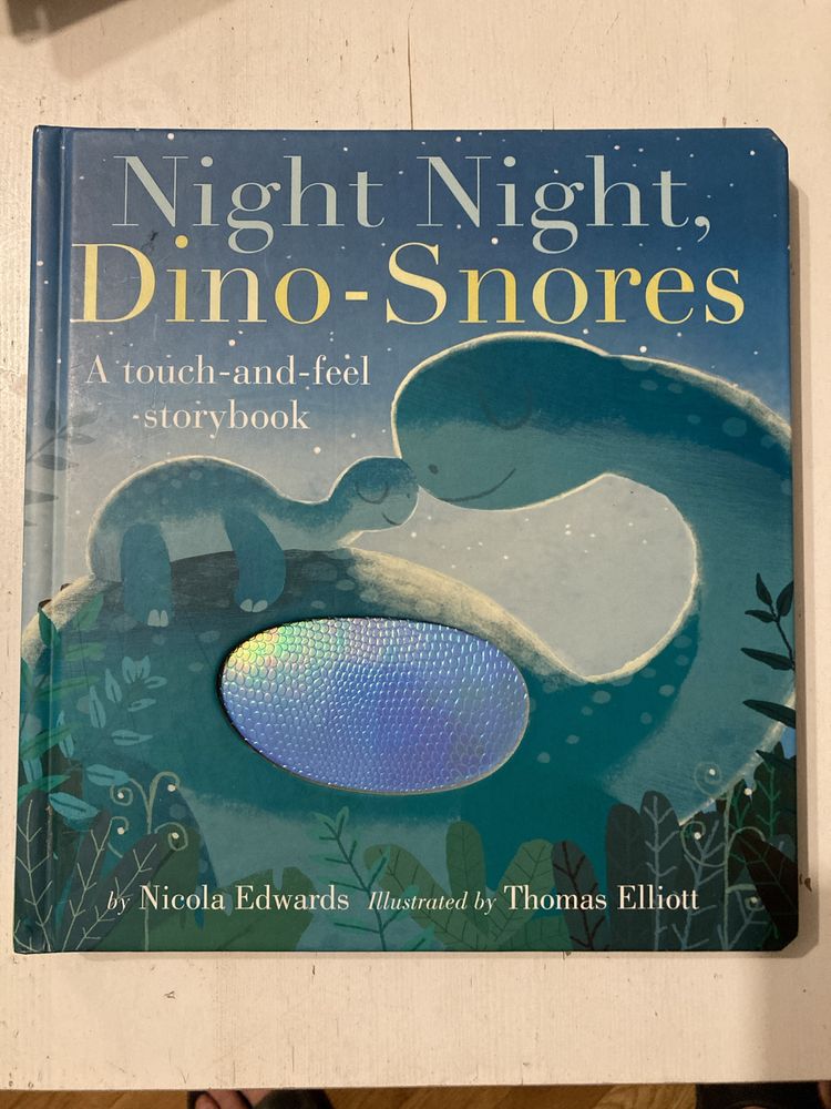 Nigh Night Dino-Snores Nicola Edwards bajka na dobranoc po angielsku