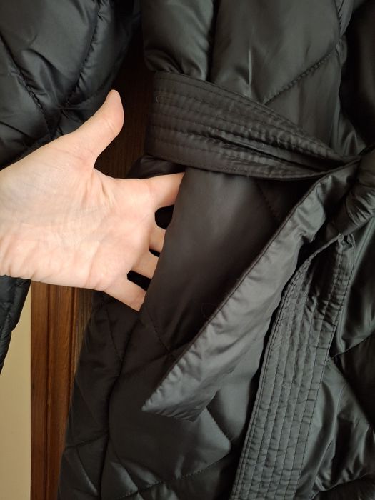 Пальто -куртка, тепле   ,46 розмір ,М-ка, чорне