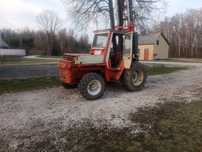 Wózek widłowy terenowy manitou 4x4