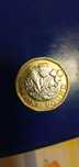 Moeda rara One pound 2017