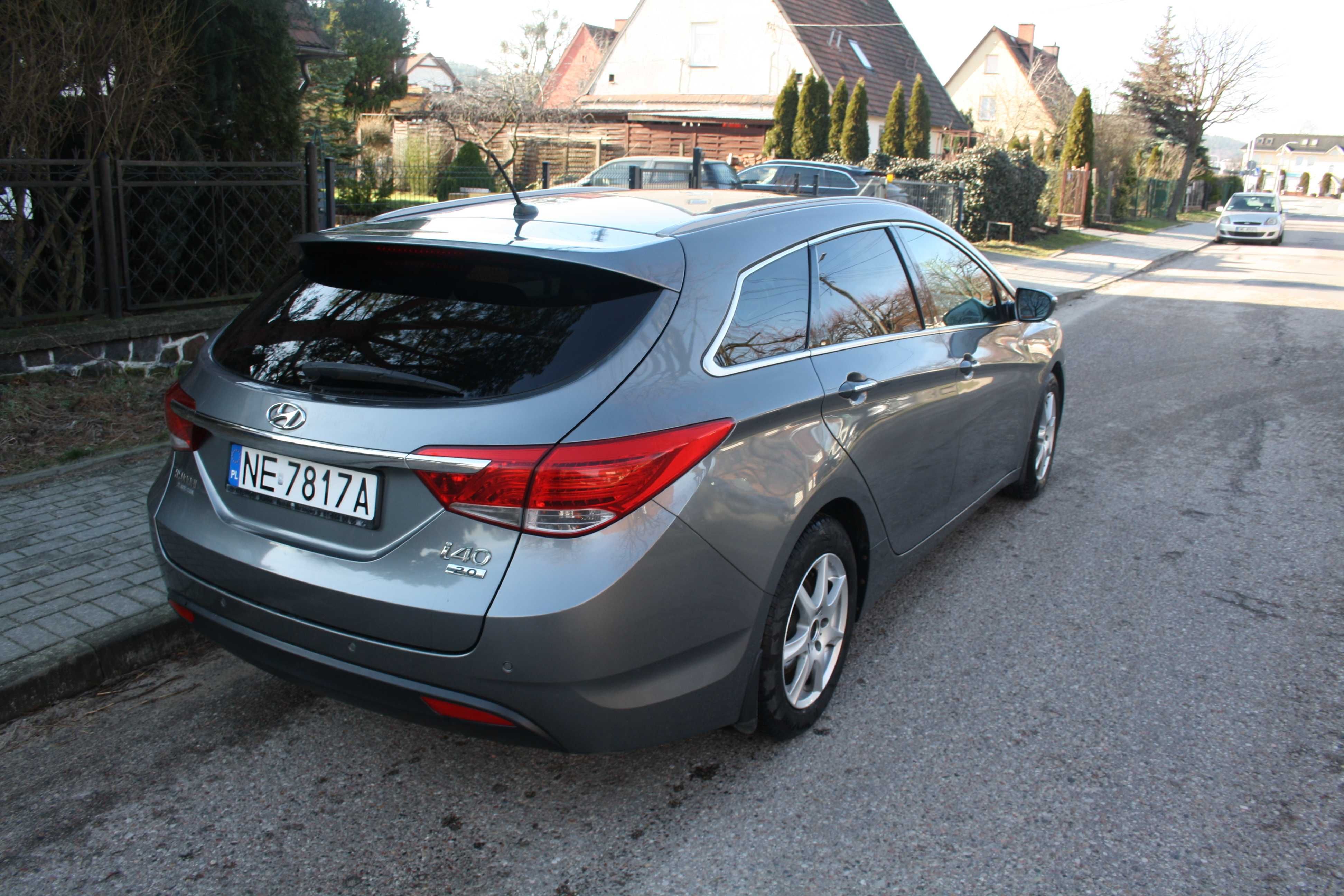 Ładny Hyundai i40 2.0 benzyna, polski salon, 1 własciciel,