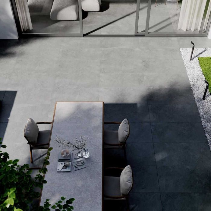 Płytki Gres Pizarra Grey 2cm