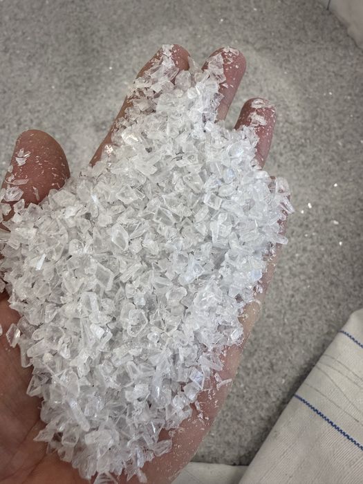 ПЕТ дроблений, первинна переробка