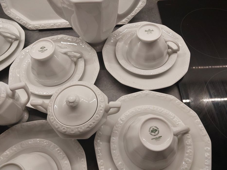 Rosenthal Biała  Maria zestaw kawowy