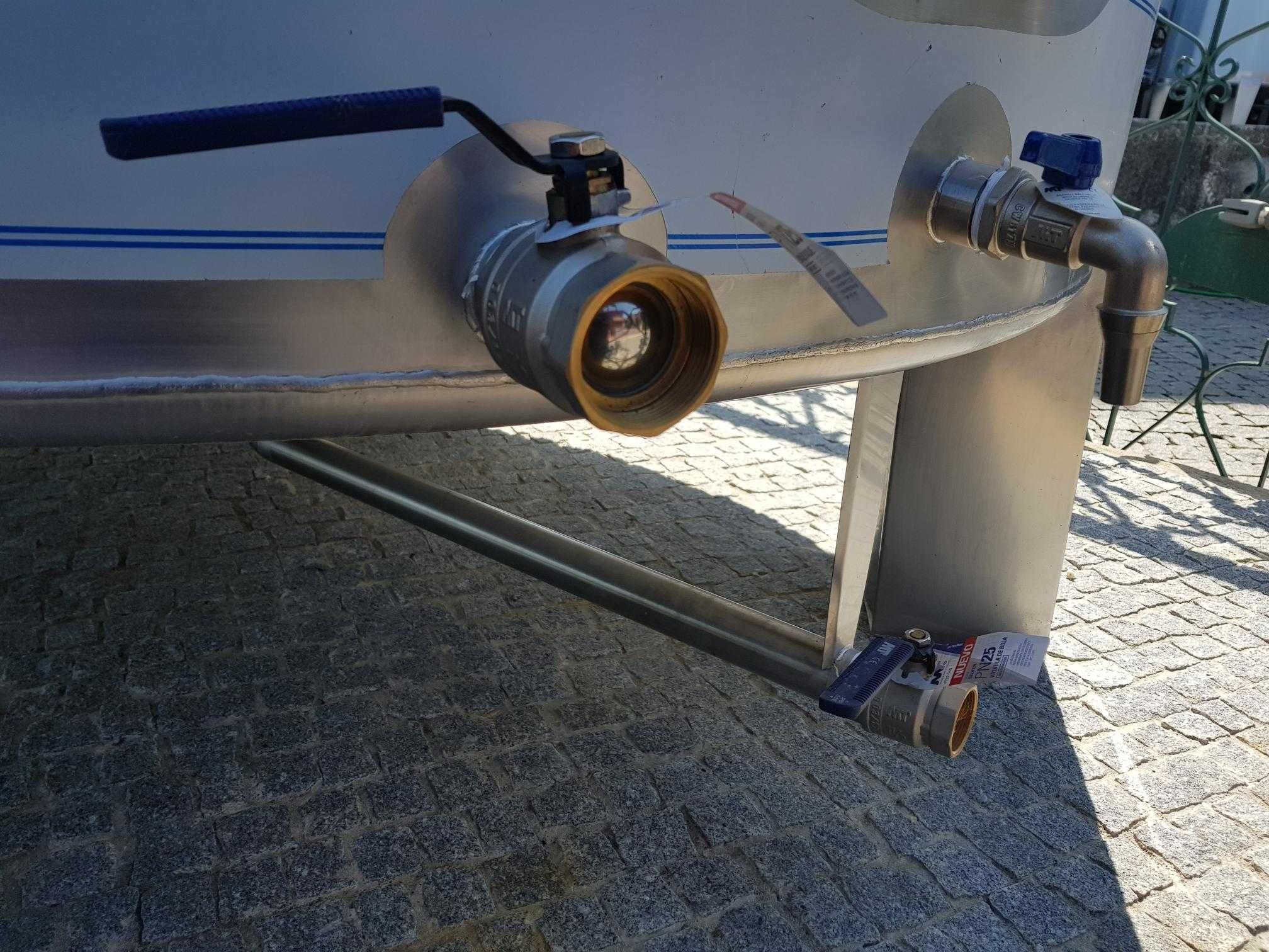 Cuba Inox 5000 Litros 2 Portas