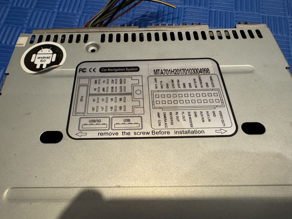 Radio nawigacja android FIAT FIORINO/ CUBO