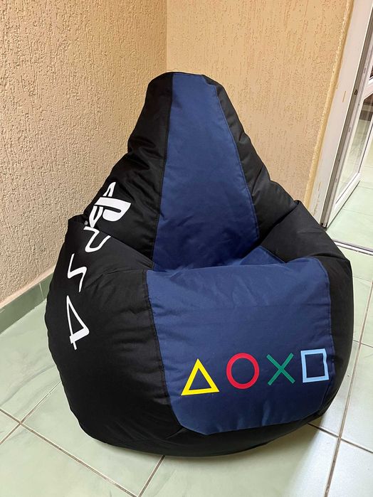 М'які безкаркасні пуфи від виробника, 24 насичених кольори