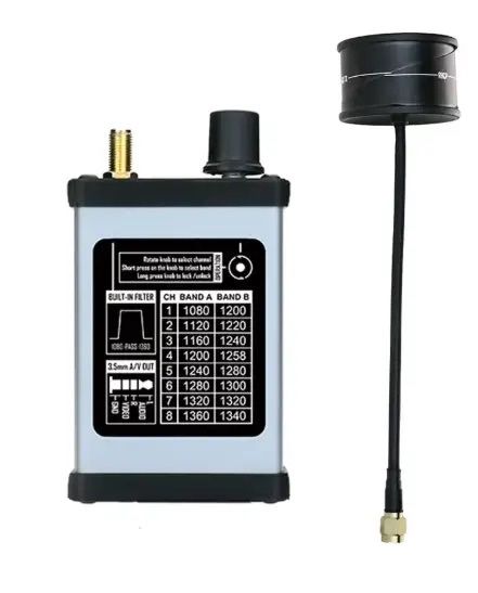 Відеоприймач RushFPV VRX 1.2/1.3 ГГц видеоприемник 1.2/1.3G антена