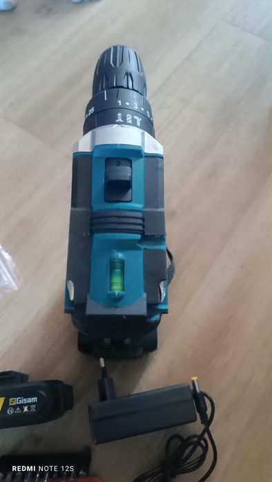 Wkrętarka akumulatorowa Gisam 25+3 | 2 biegi | 2x bateria 18V | zestaw