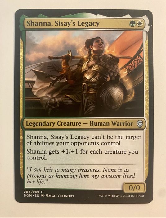 Коммандер Колода Шанна. ЕДХ EDH Commander Magic the gathering