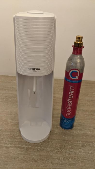 SodaStream Terra + 3 butelki i  nabój gratis
