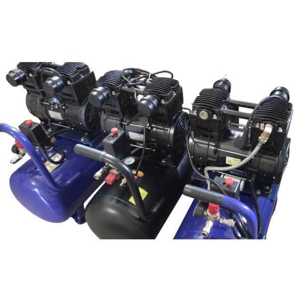 Компресор безмасляний, потужність 1500 Вт, ресивер 50л