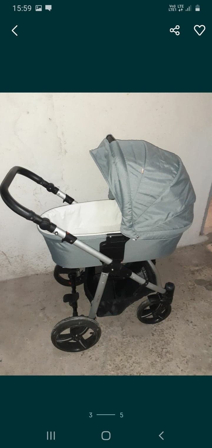 Wózek 2 w 1 bebetto nico