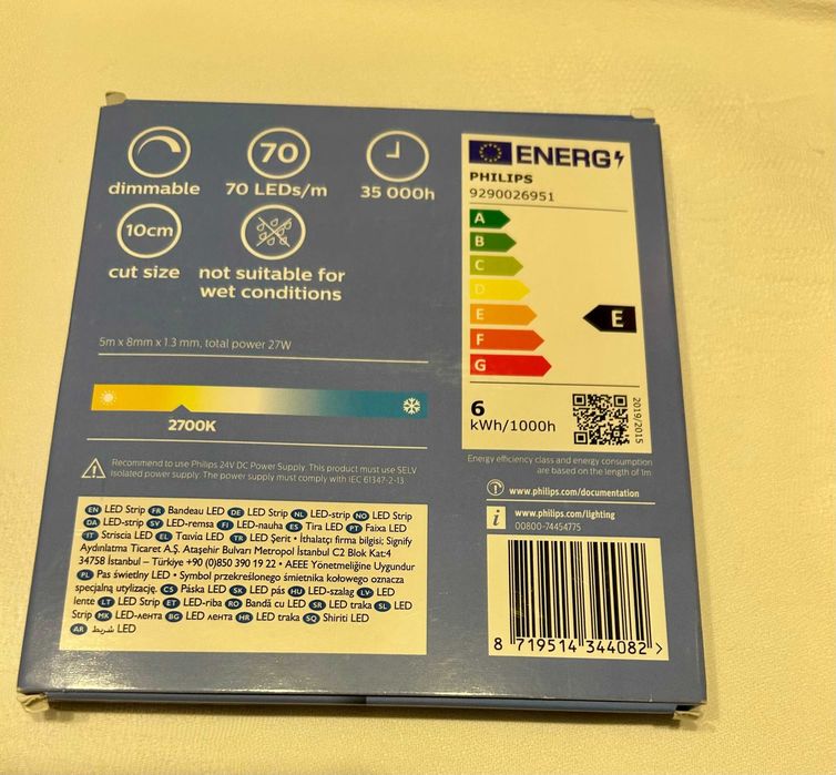 Fita LED Corepro - Philips - Nova a estrear -  6W 750LM/M 5M