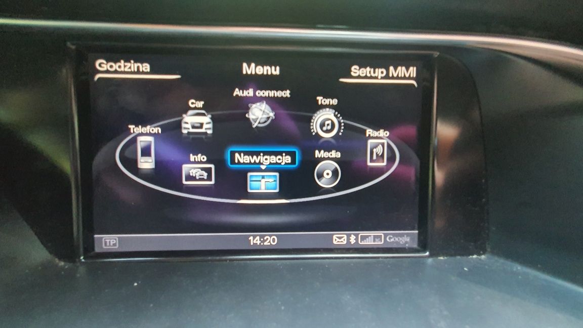 Audi MMI 3g / 3g+ PL MENU Język Polski Mapy Konwersja USA>EU