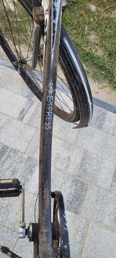 Zabytkowy rower Express Werke