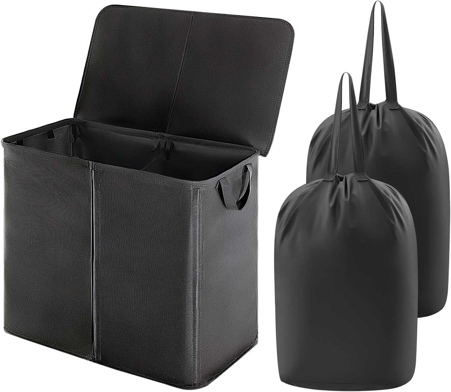 Nowy kosz na pranie /składany pojemnik /organizer / sorter 105L !3863!