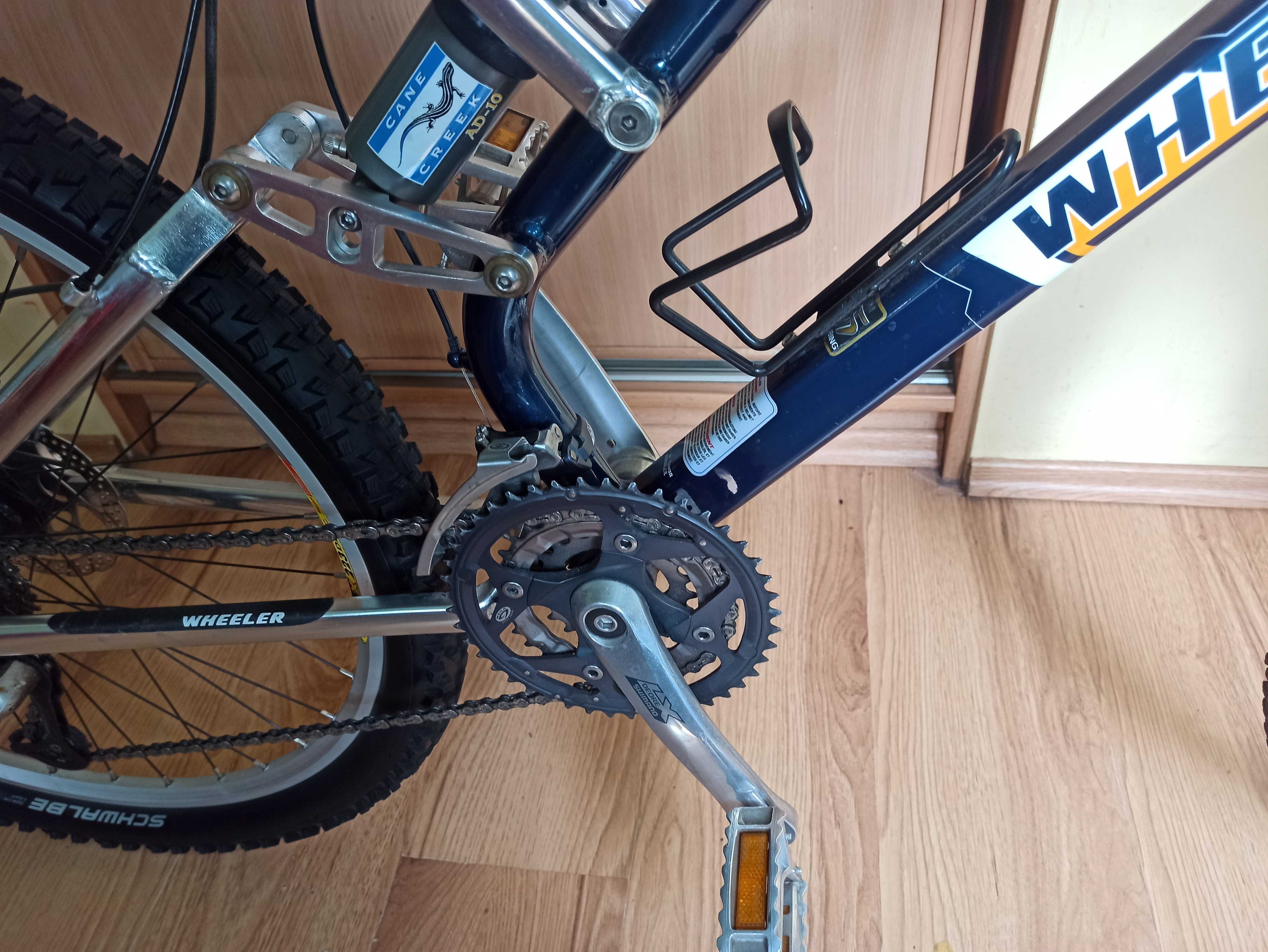 Wheeler 6000 DZX retro full koła 26 Mavic osprzęt Shimano LX/XT ALU 21