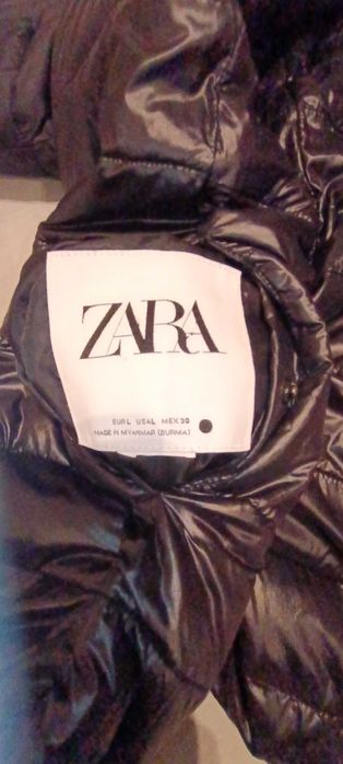 Kurtka damska Zara L dwustronna zimowa przejsciowa