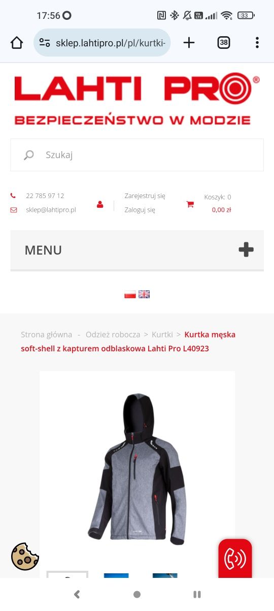 Kurtka Lahti pro Soft Shell