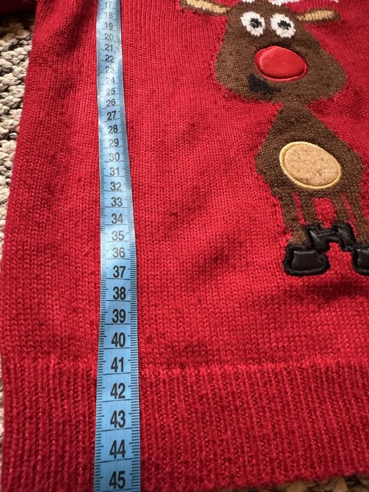 Новорічний різдвяний светр пуловер