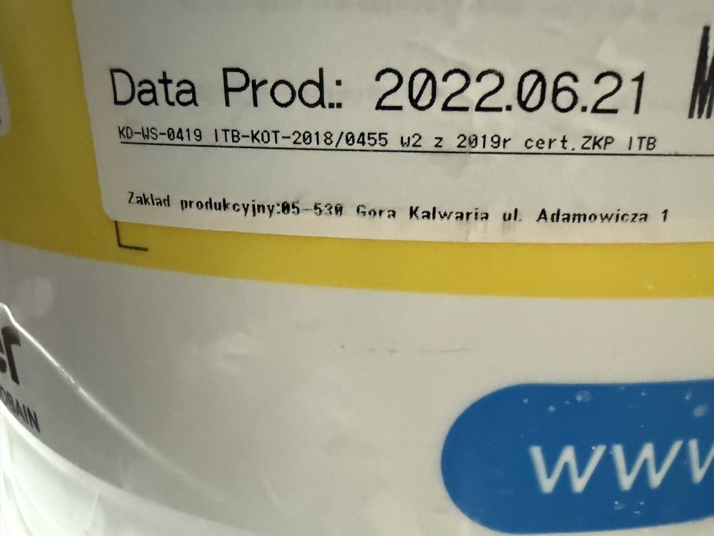 Tynk dekoracyjny mozaikowy WEBER TD351 TD352