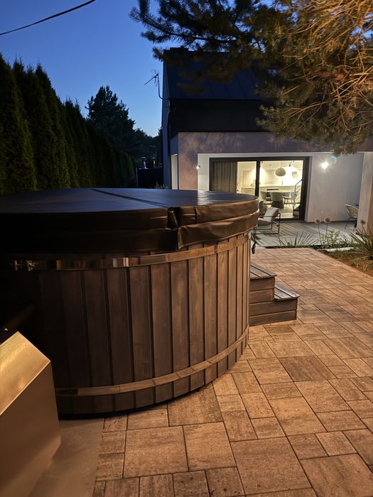 Domek caloroczny Mazury + jacuzzi  . Wolny weekend listopdowy.