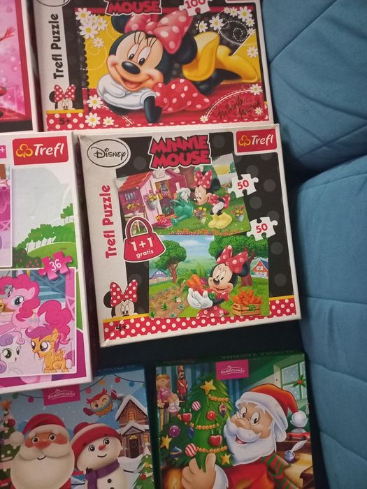 Puzzle zestaw puzzli postacie z bajek